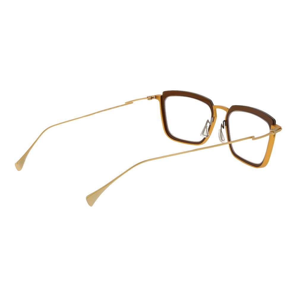 Yohji Yamamoto Gold Metal Glasses Women's (Frames)