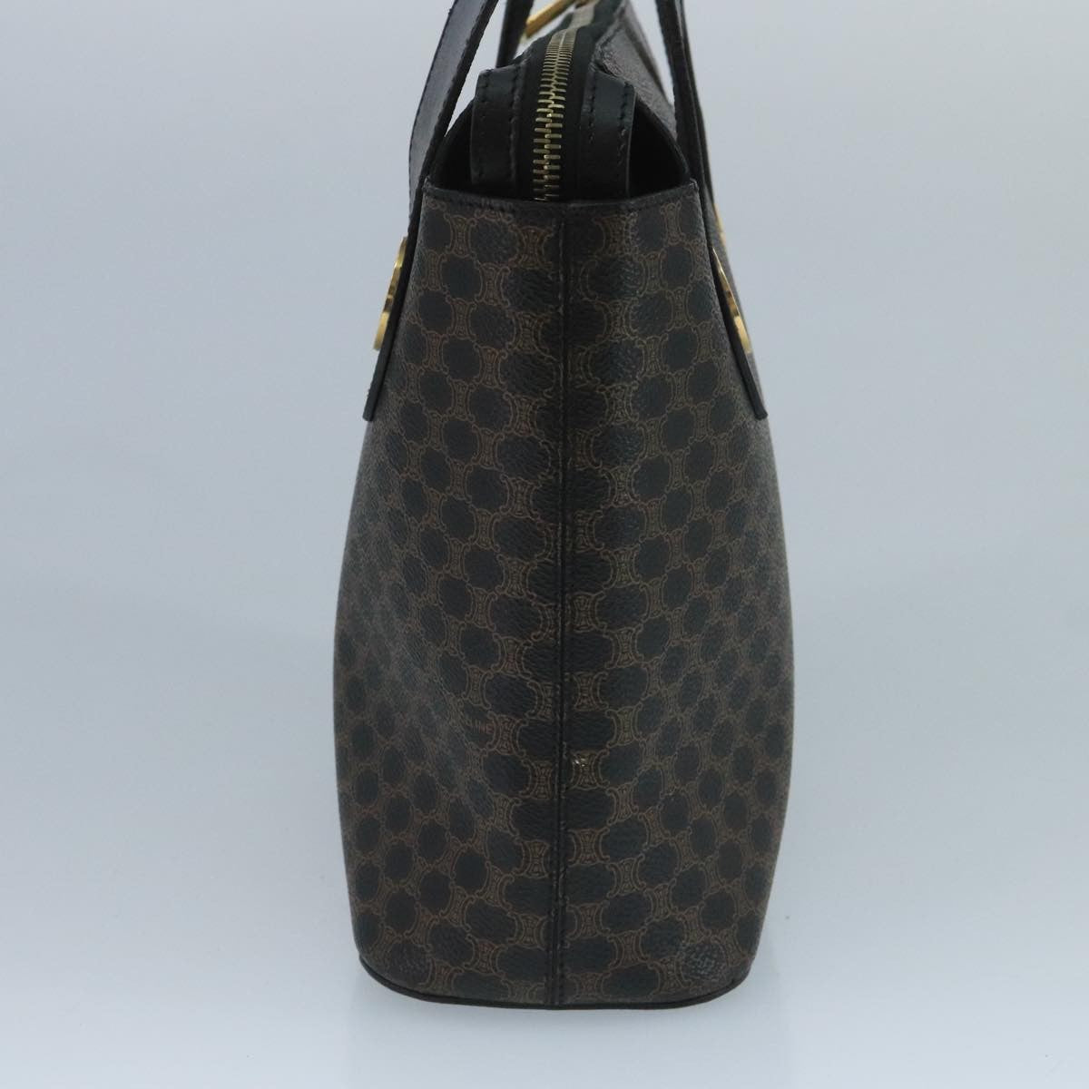 Celine C Macadam Pvc Leather Black Pvc Handbag (Pre-Owned)