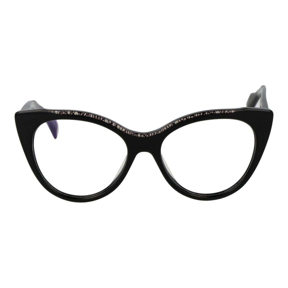 Yohji Yamamoto Black Plastic Glasses Women's (Frames)