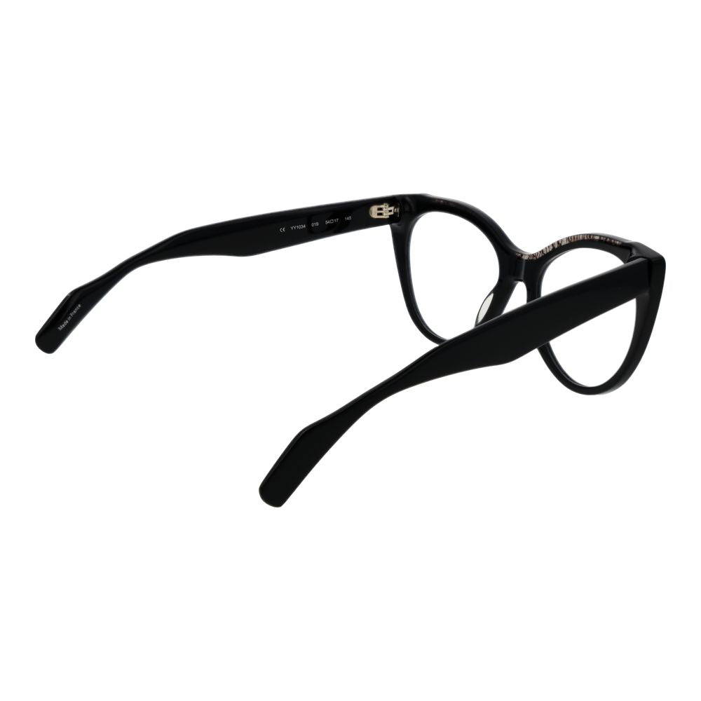 Yohji Yamamoto Black Plastic Glasses Women's (Frames)