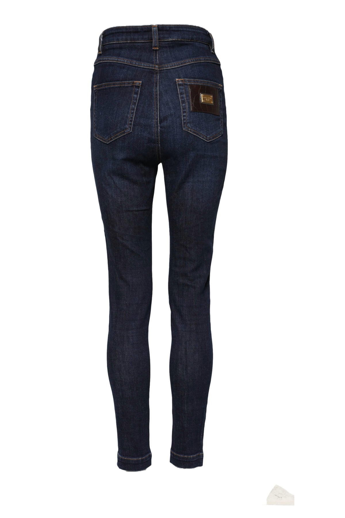 Dolce & Gabbana Blue GRACE High Waist Skinny Denim Women's Jeans (Pre-Owned)