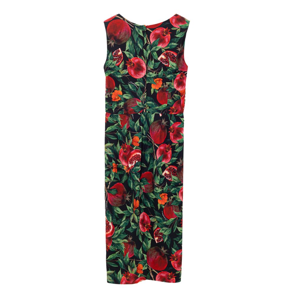 Dolce & Gabbana Bicolor Viscose Long Women's Dress