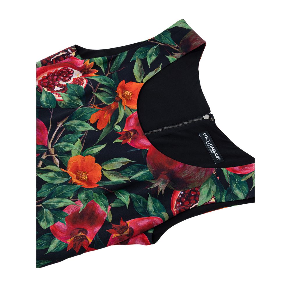 Dolce & Gabbana Bicolor Viscose Long Women's Dress