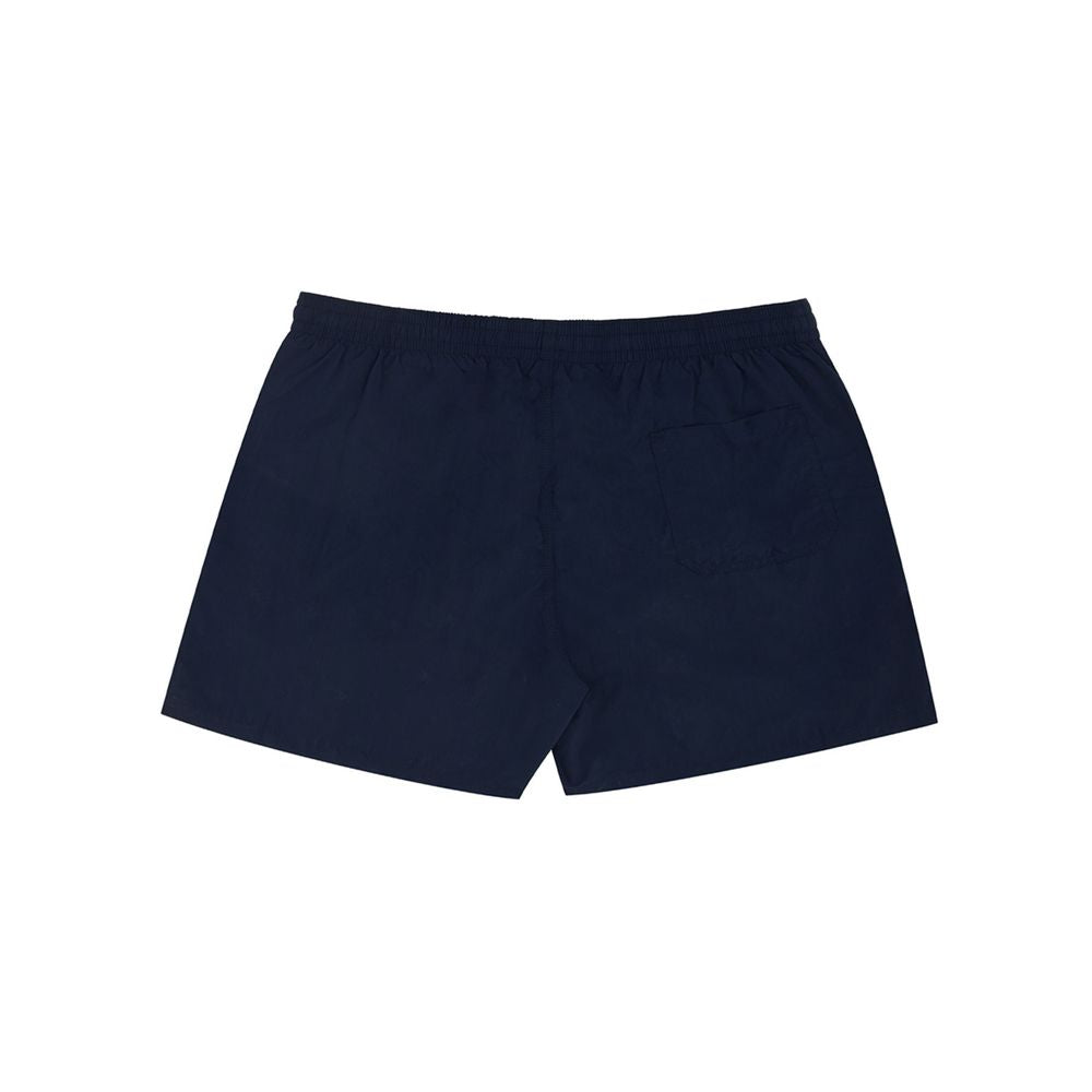 Malo Blue Polyester Swim Men's Shorts