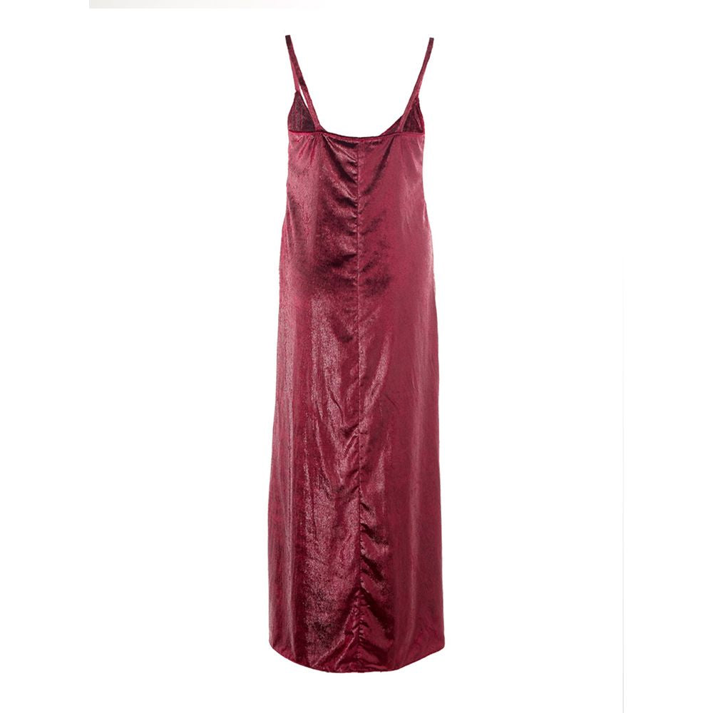 Lardini Bordeaux Polyester Cocktail Women's Dress