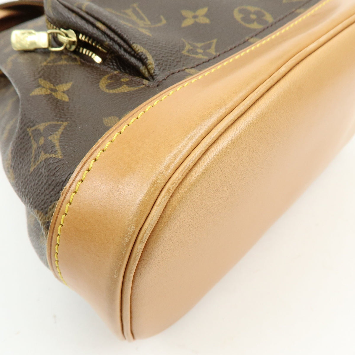 Louis Vuitton Vintage Montsouris Monogram Canvas Brown Canvas Backpack Bag (Pre-Owned)