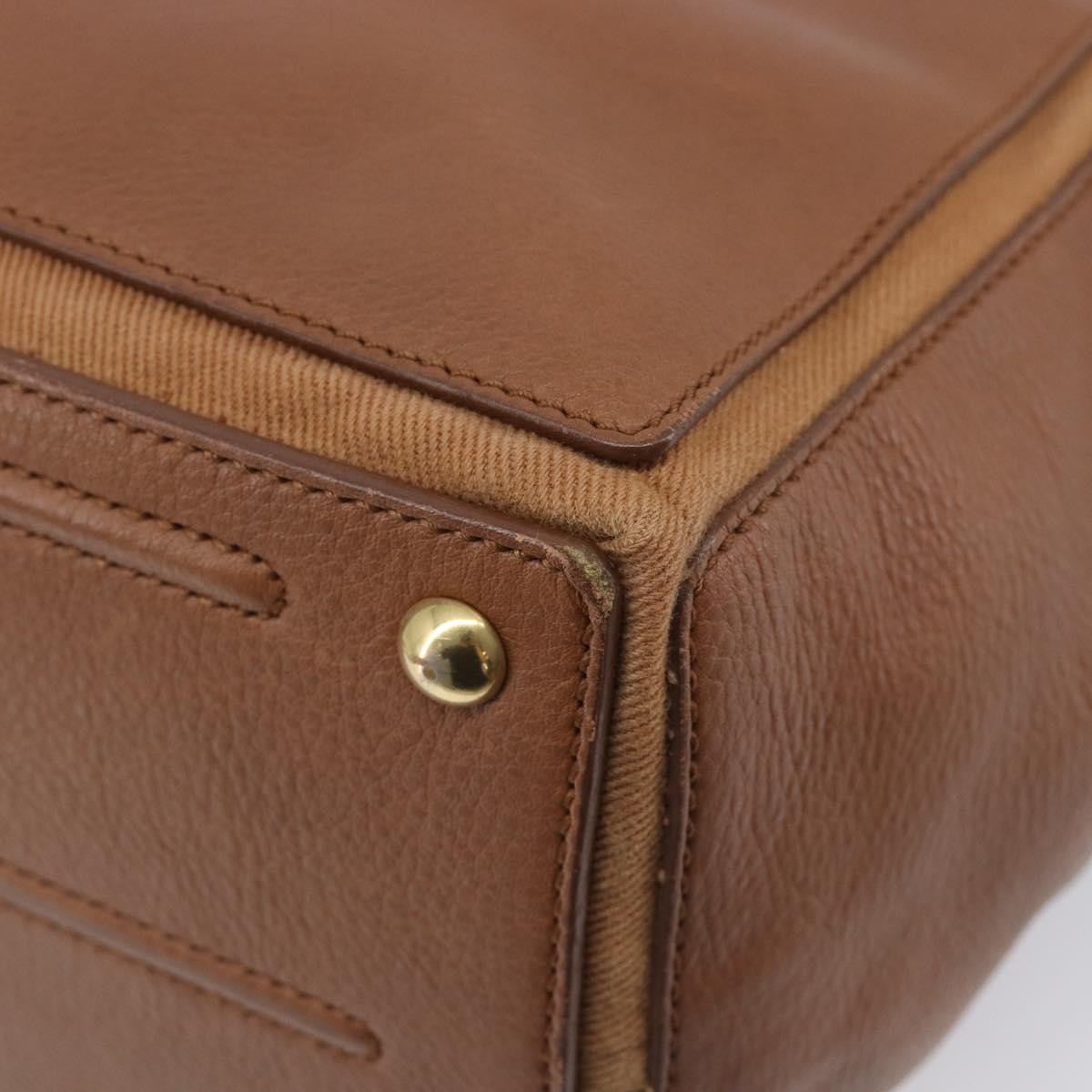 Saint Laurent Muse Two Leather Brown Leather Handbag (Pre-Owned)