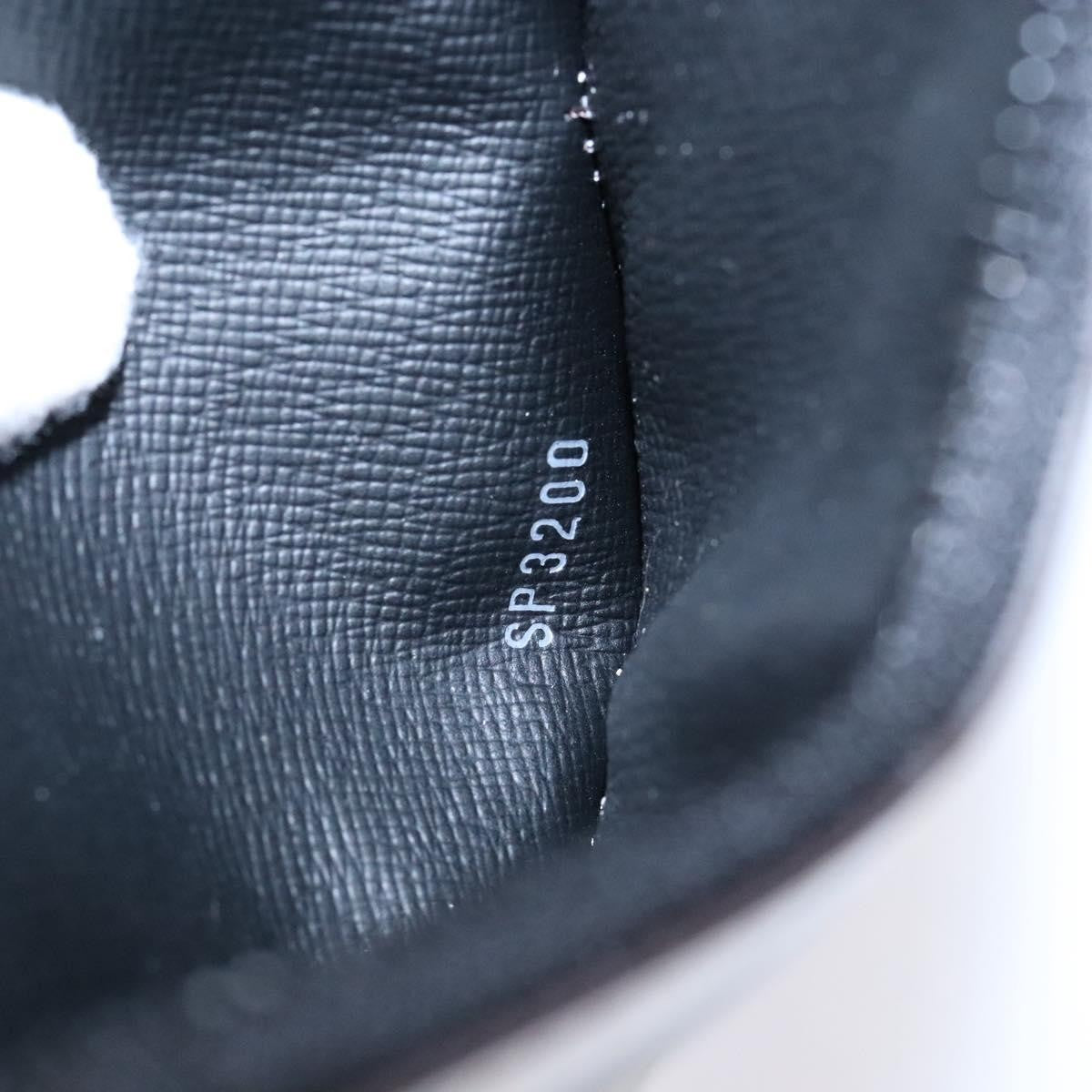 Louis Vuitton Nigo Duck Coin Holder Printed Leather And Limited Edition Giant Damier Black Canvas Card Holders Accessory (Pre-Owned)