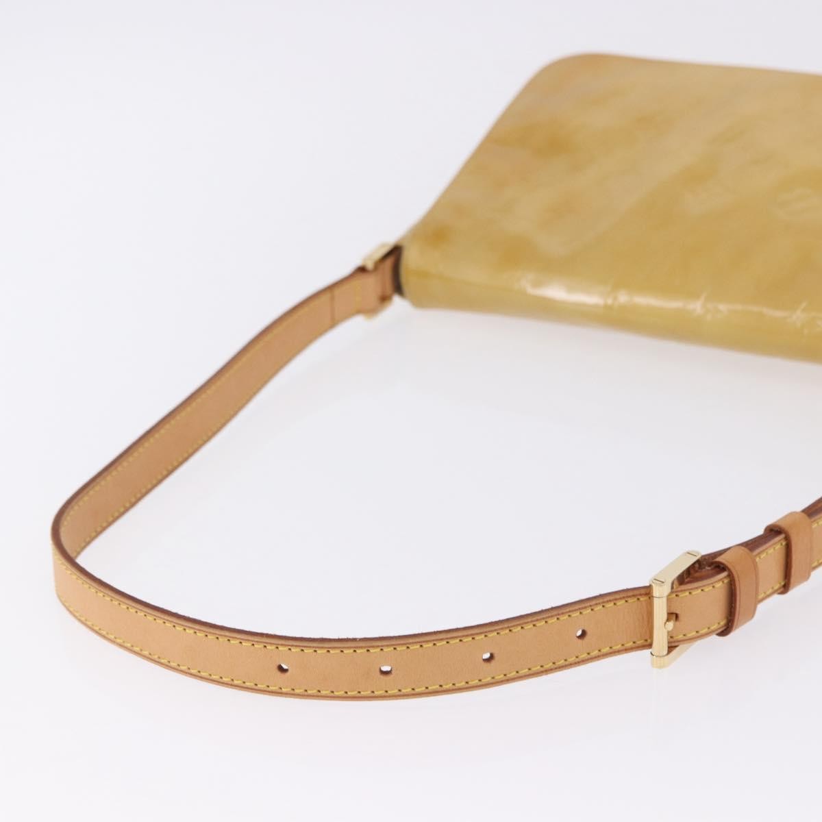 Louis Vuitton Thompson Street Monogram Vernis Yellow Patent_Leather Shoulder Bag Bag (Pre-Owned)