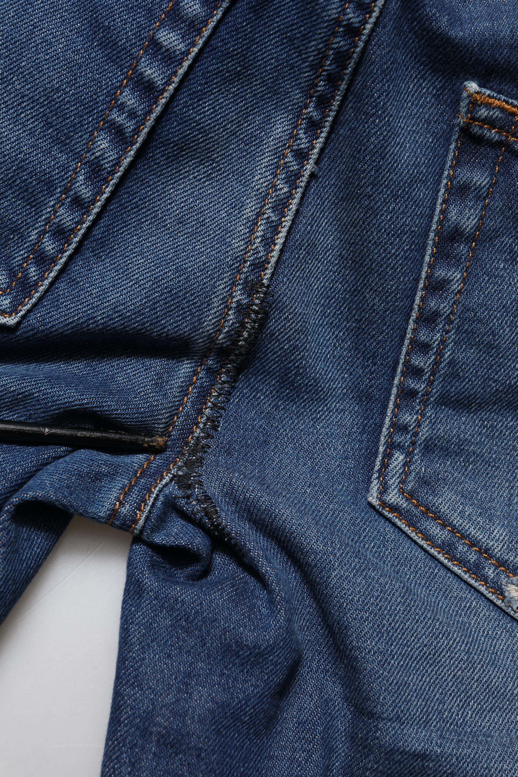 Dolce & Gabbana Blue Cotton Low Waist Skinny Denim Women's Jeans (Pre-Owned)