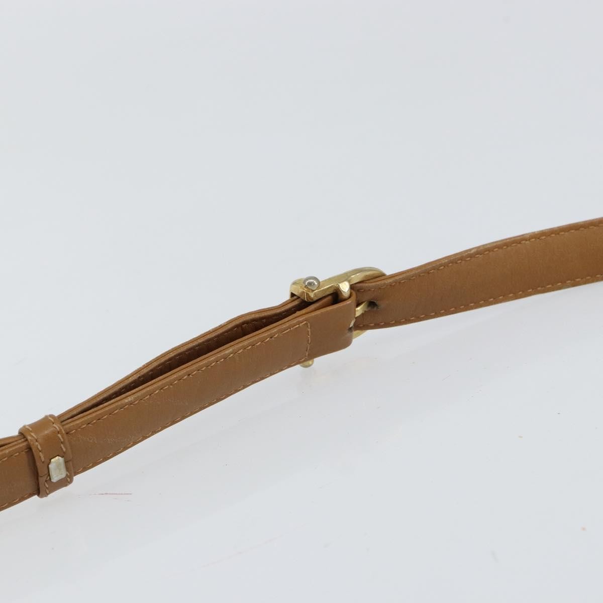 Celine Macadam Shoulder Canvas Beige Canvas Shoulder Bag Bag (Pre-Owned)