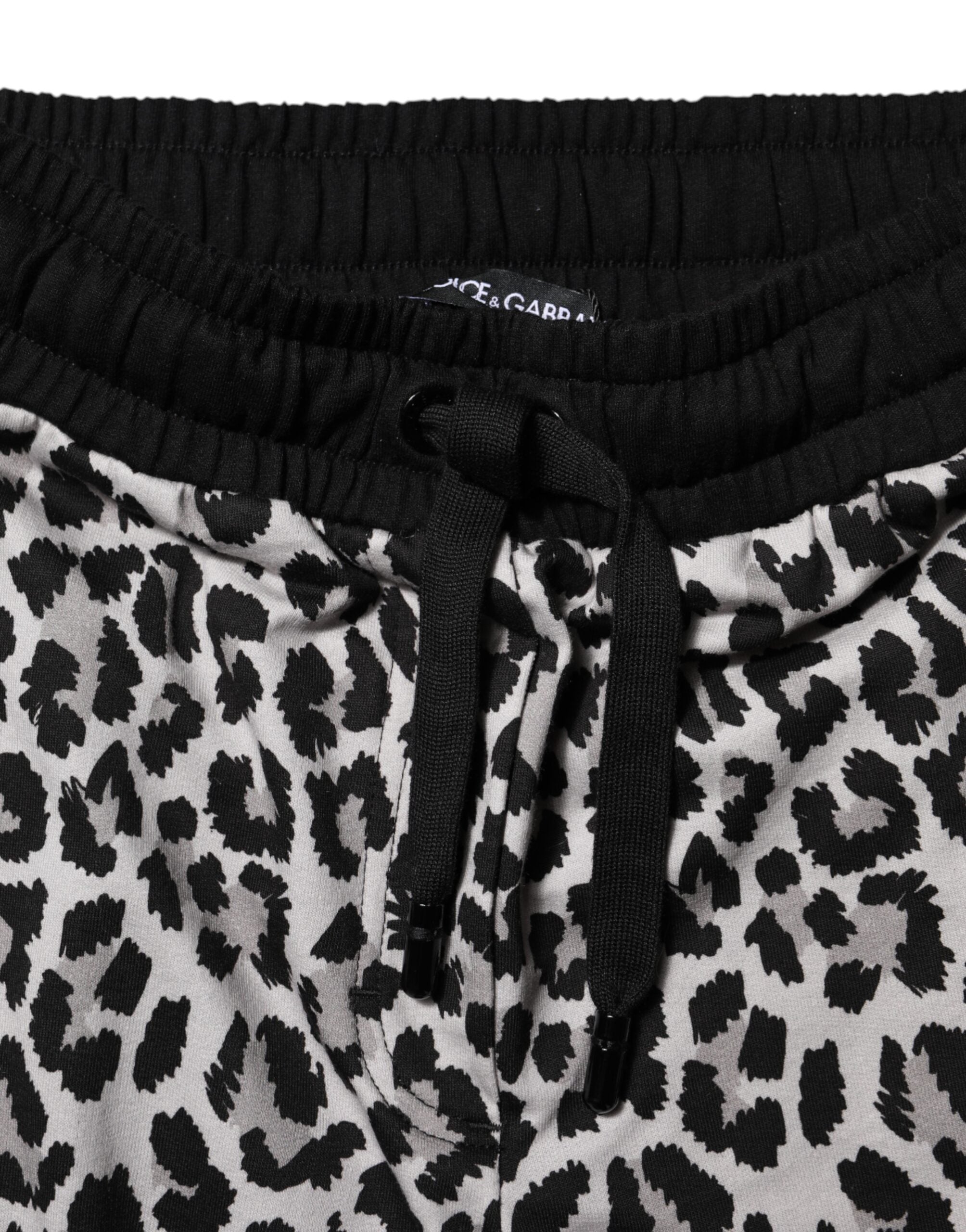 Dolce & Gabbana Multicolor Leopard #DGMillennials Jogger Women's Pants (Pre-Owned)