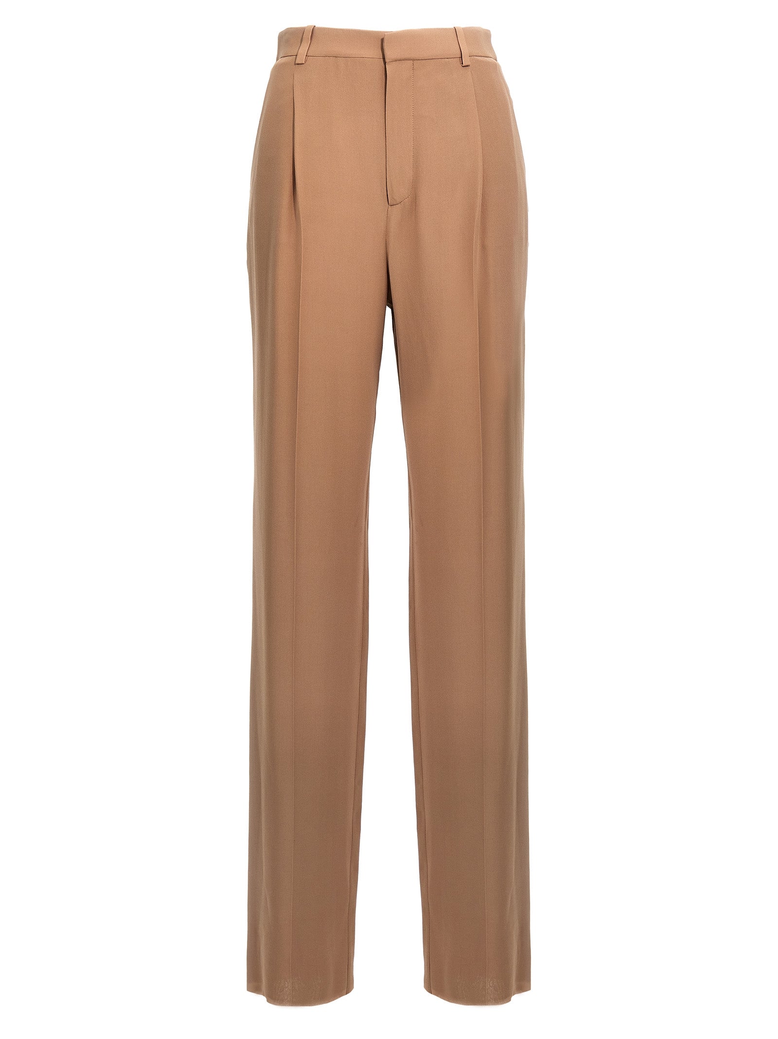 Saint Laurent Women's Crepe Silk Pants