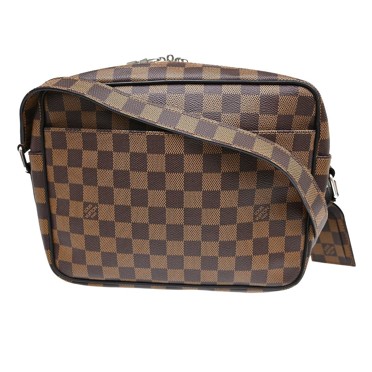 Louis Vuitton Nil Messenger Limited Edition Chapman Savane Damier Brown Canvas Handbag (Pre-Owned)