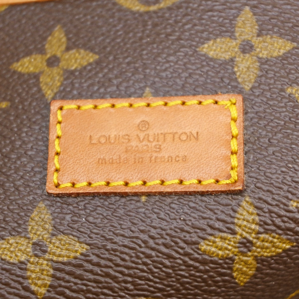 Louis Vuitton Saumur Monogram Canvas Brown Canvas Shoulder Bag Bag (Pre-Owned)