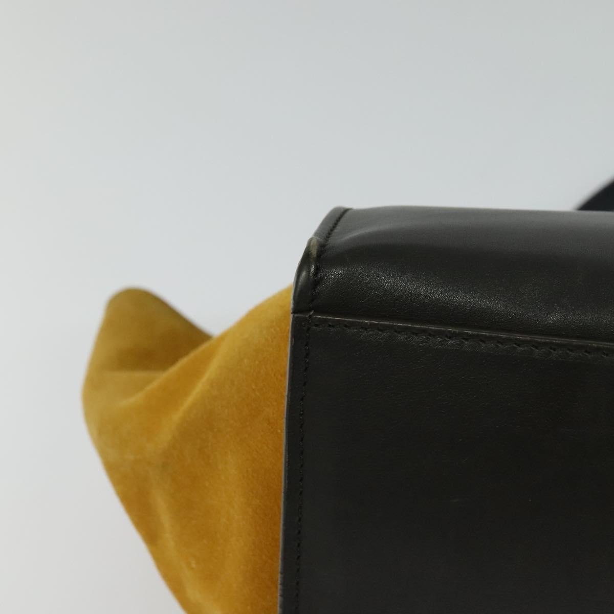 Celine Trapeze Leather With Suede Multicolour Leather Handbag (Pre-Owned)