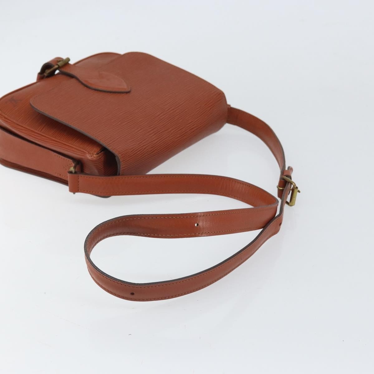 Louis Vuitton Cartouchiere Epi Leather Brown Leather Shoulder Bag Bag (Pre-Owned)
