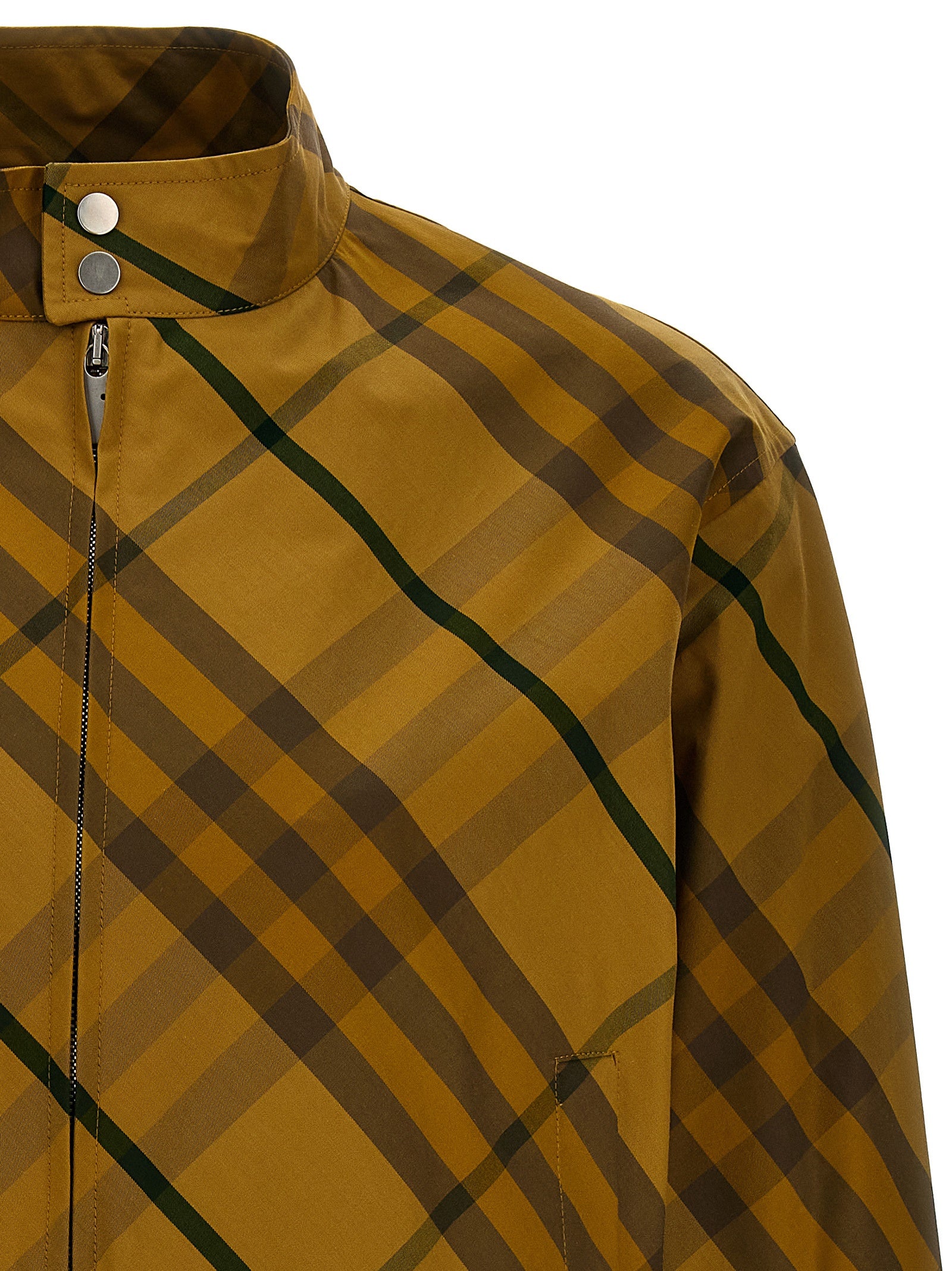 Burberry Men's Check Print Jacket