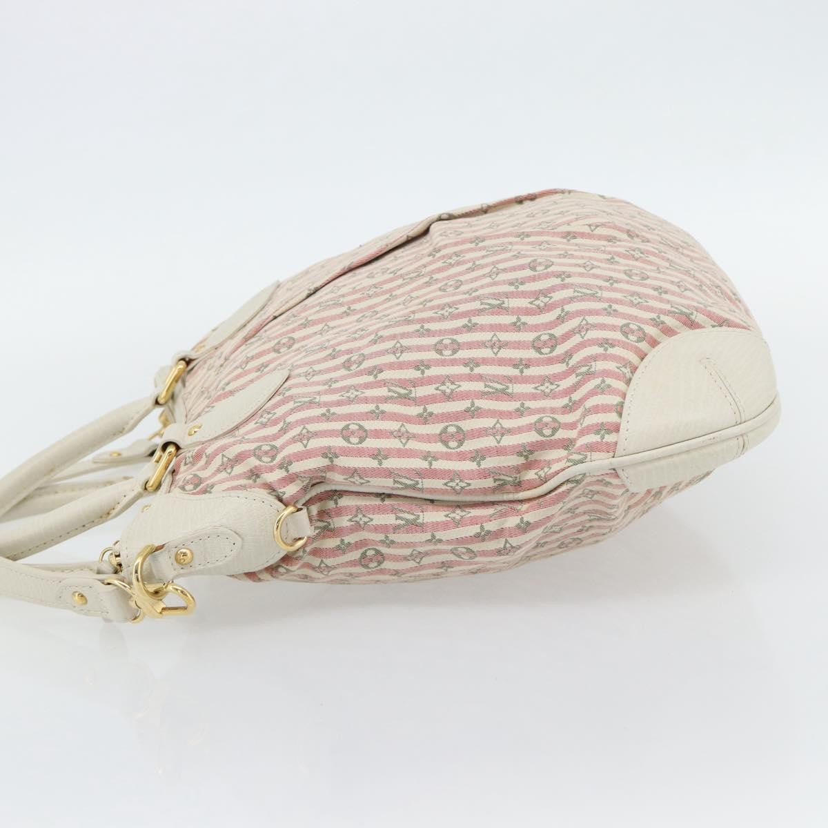 Louis Vuitton Marina Mini Lin Croisette Pink Canvas Handbag (Pre-Owned)