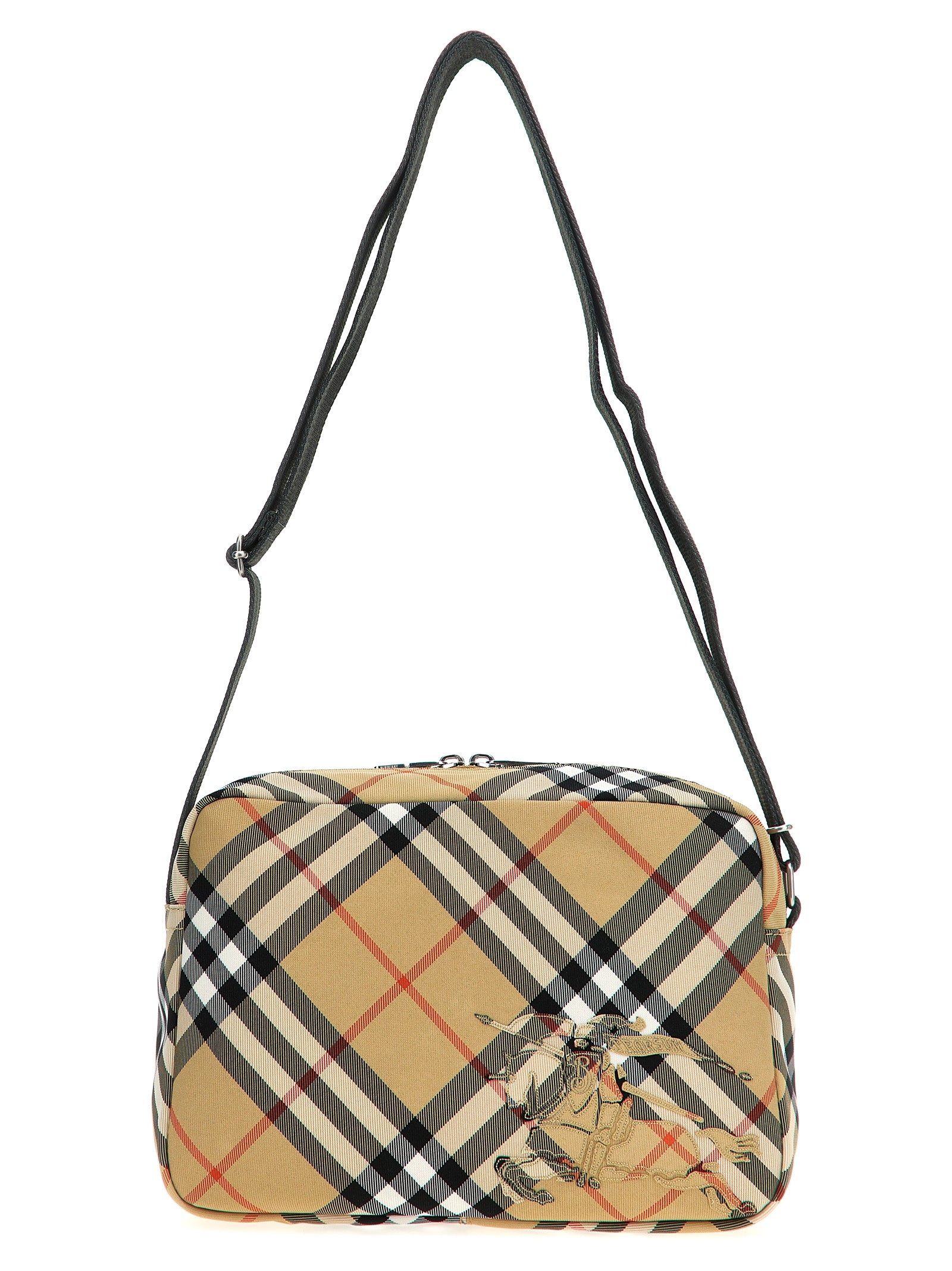 Burberry Men's Check Crossbody Bag