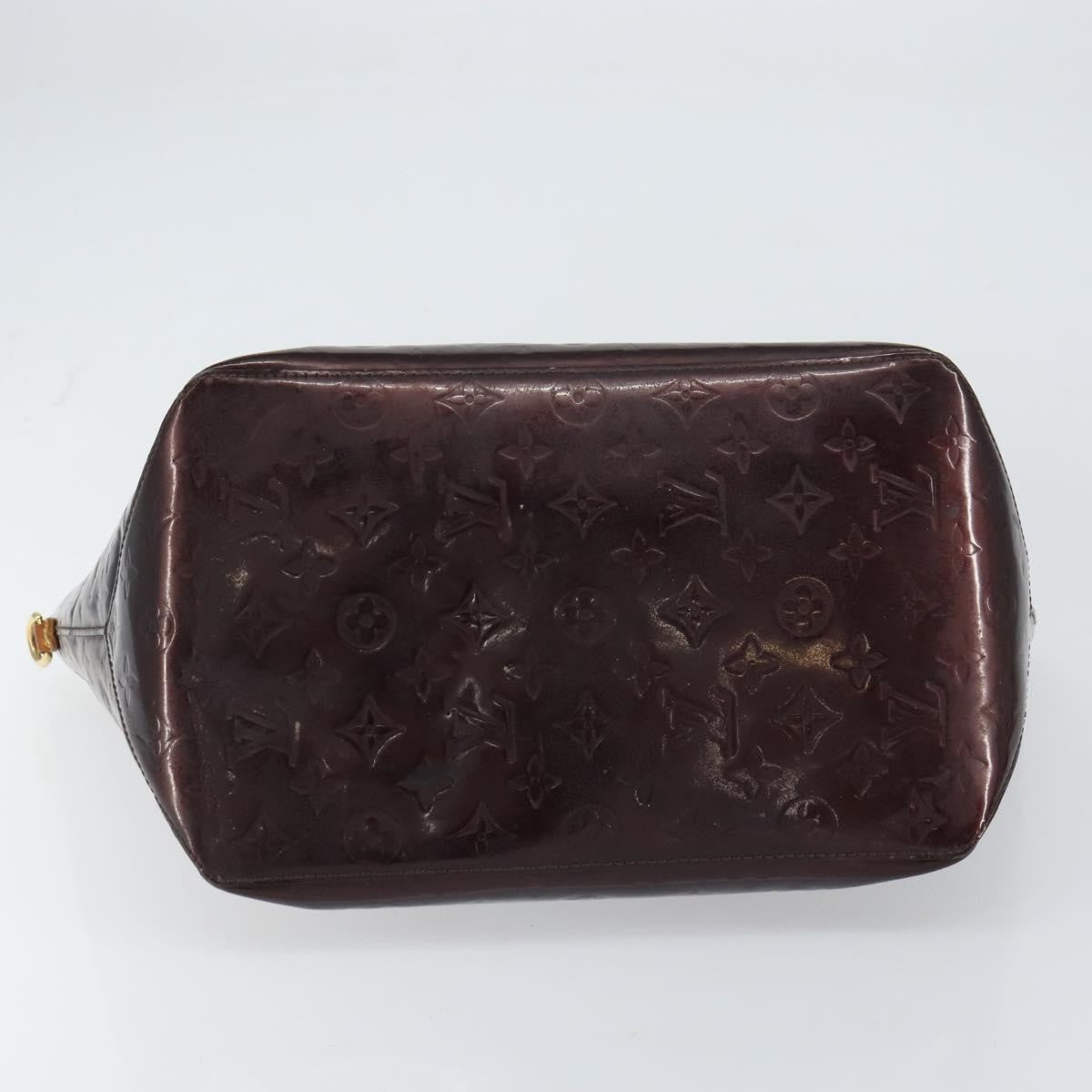 Louis Vuitton Bellevue Monogram Vernis Purple Patent_Leather Tote Bag Bag (Pre-Owned)