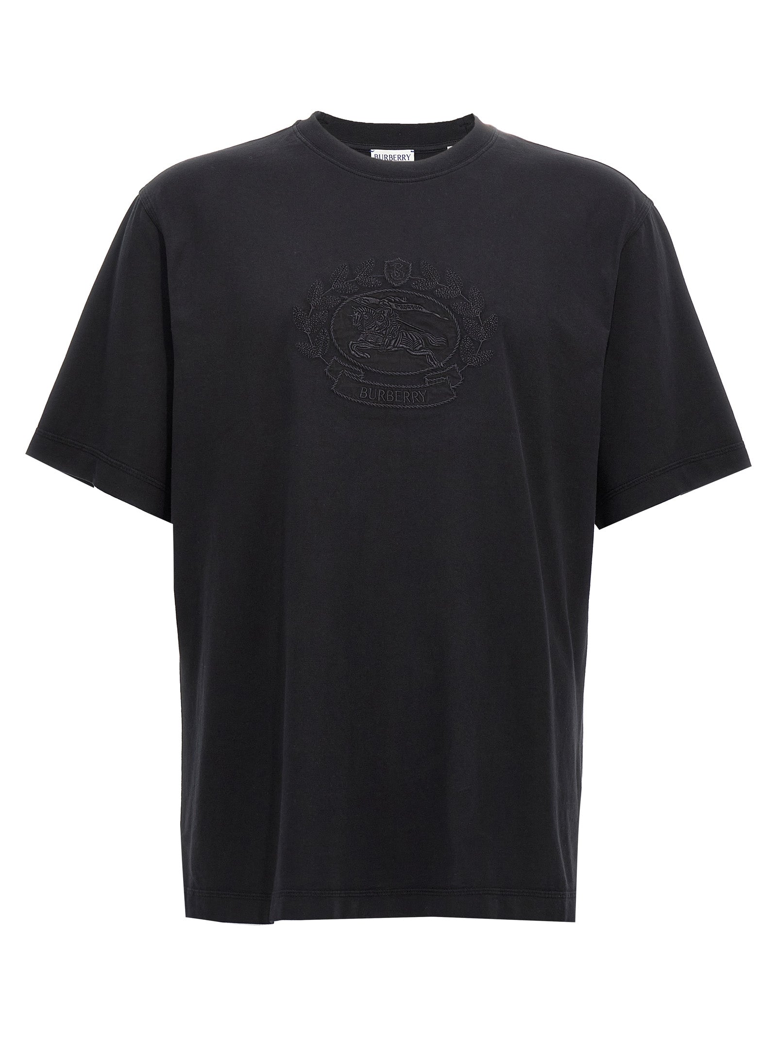 Burberry Men's Logo Embroidery T-Shirt