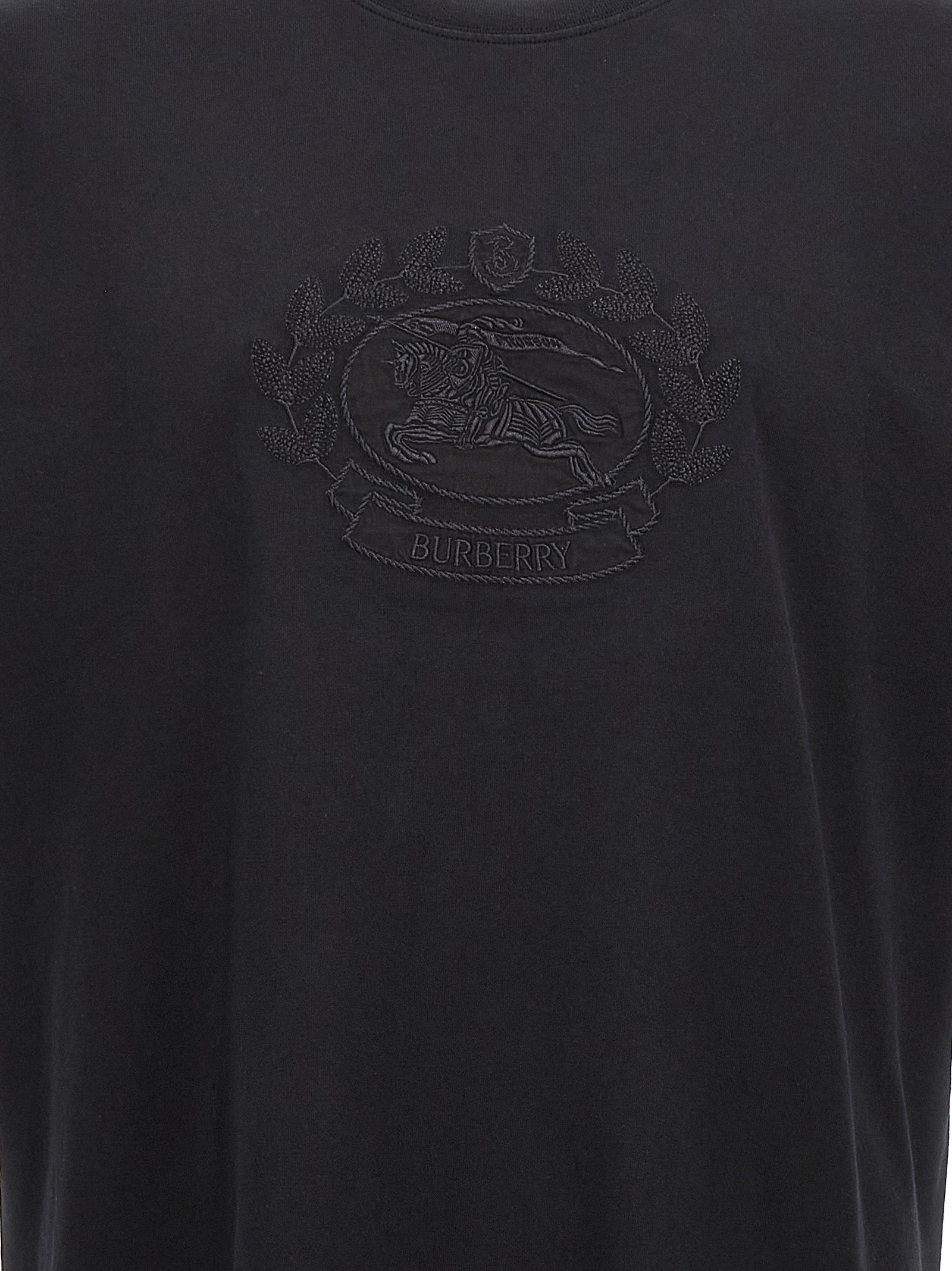 Burberry Men's Logo Embroidery T-Shirt