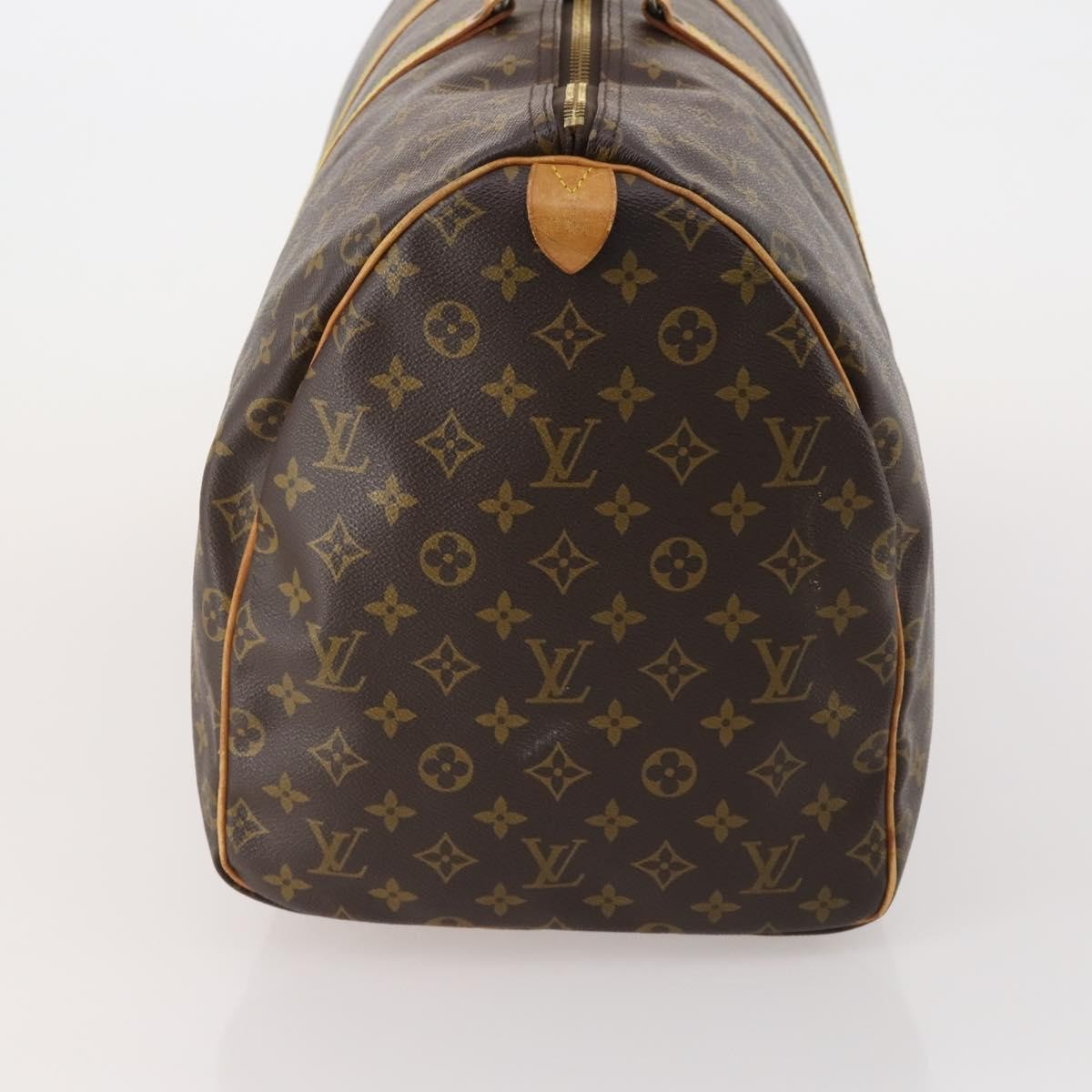 Louis Vuitton Keepall Monogram Canvas Brown Canvas Travel Bag Bag (Pre-Owned)