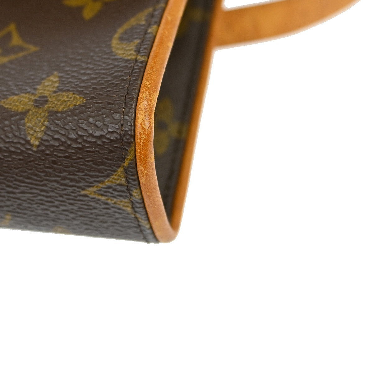 Louis Vuitton Florentine Monogram Brown Canvas Clutche & Pouche Bag (Pre-Owned)
