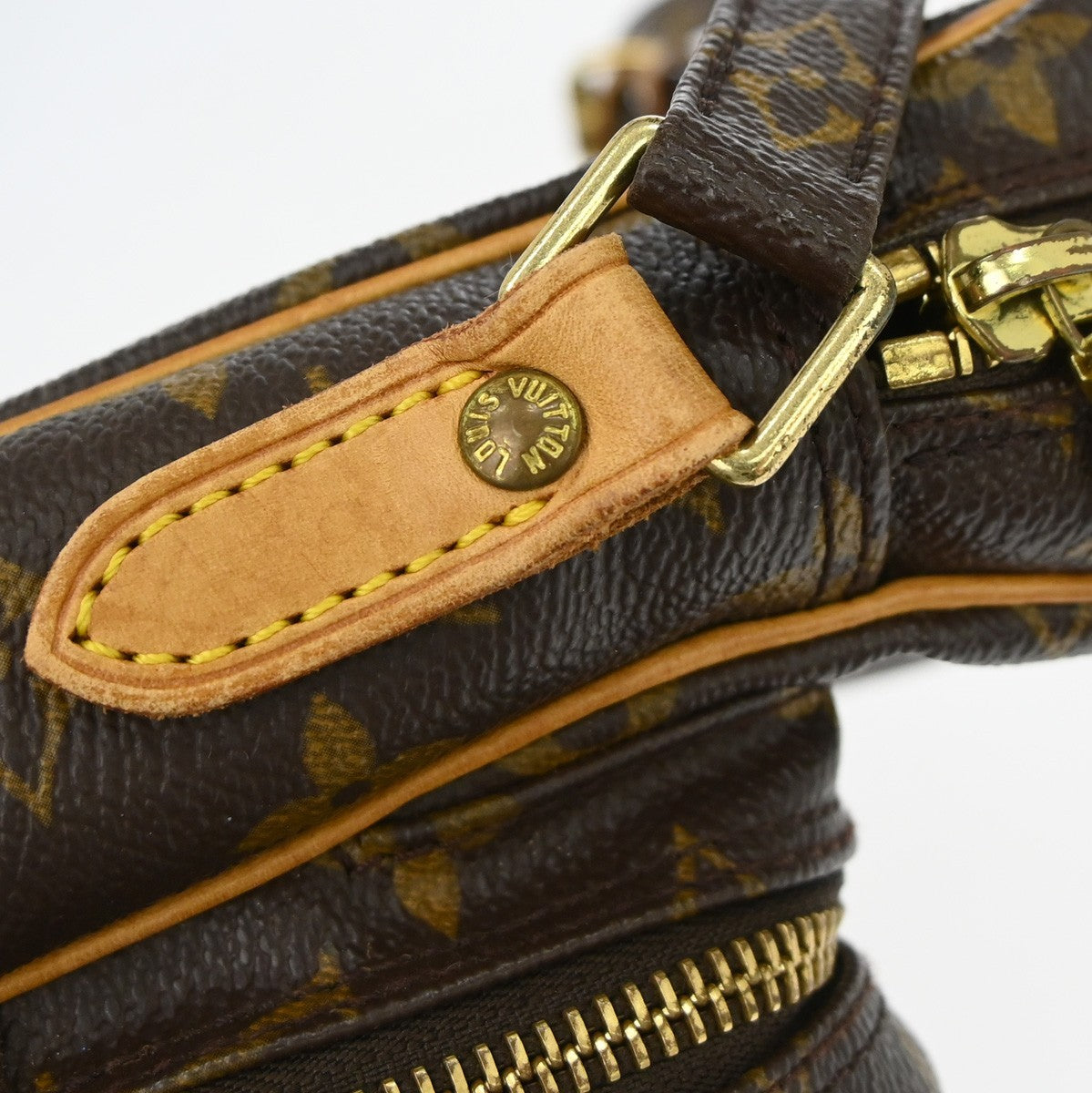 Louis Vuitton Amazone Monogram Canvas Brown Canvas Shoulder Bag Bag (Pre-Owned)