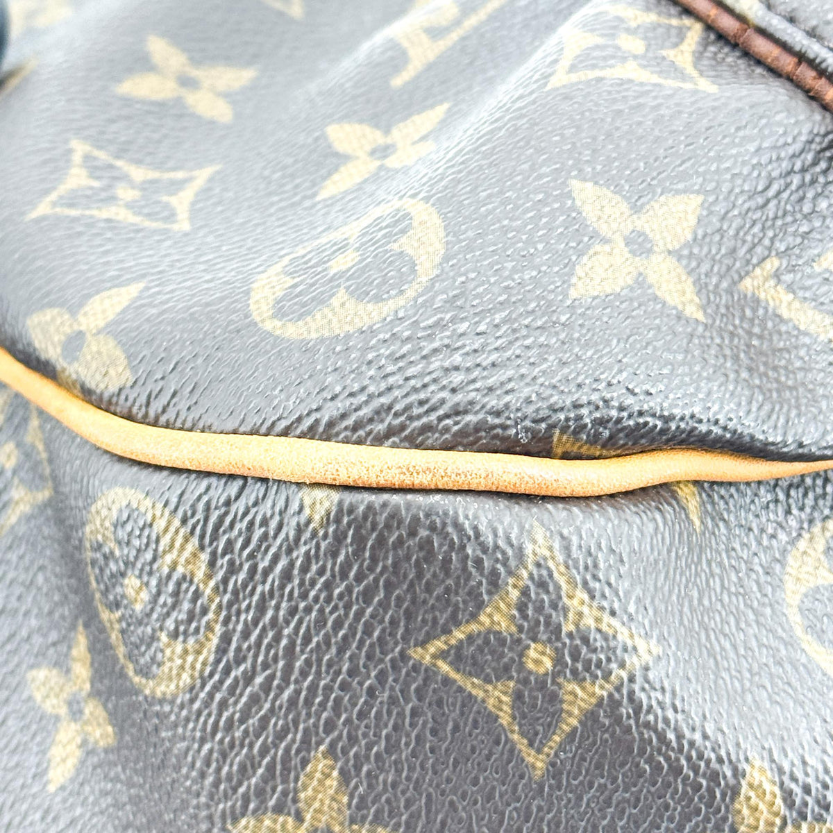 Louis Vuitton Galliera Monogram Canvas Brown Canvas Handbag (Pre-Owned)