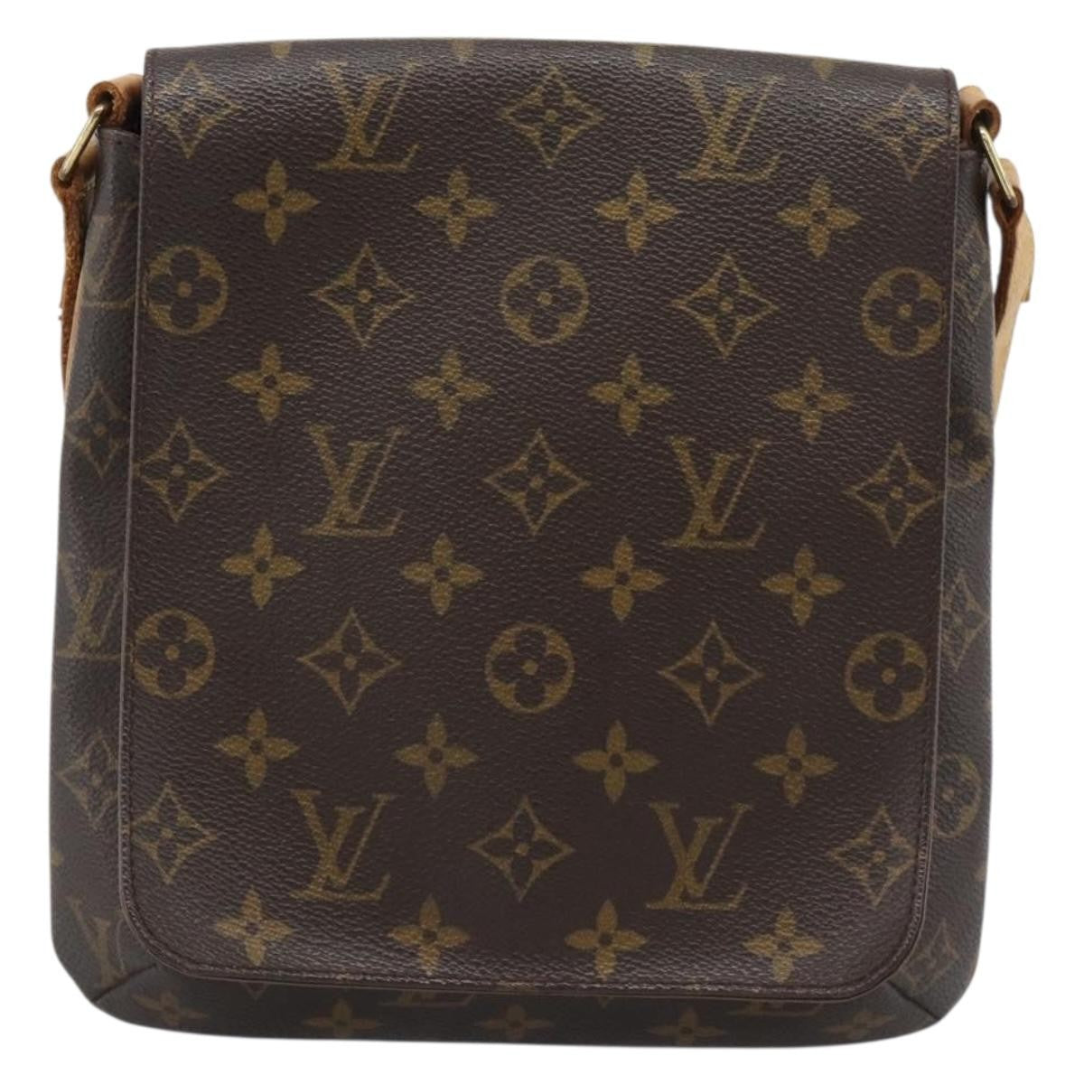 Louis Vuitton Musette Salsa Monogram Canvas Brown Canvas Shoulder Bag Bag (Pre-Owned)