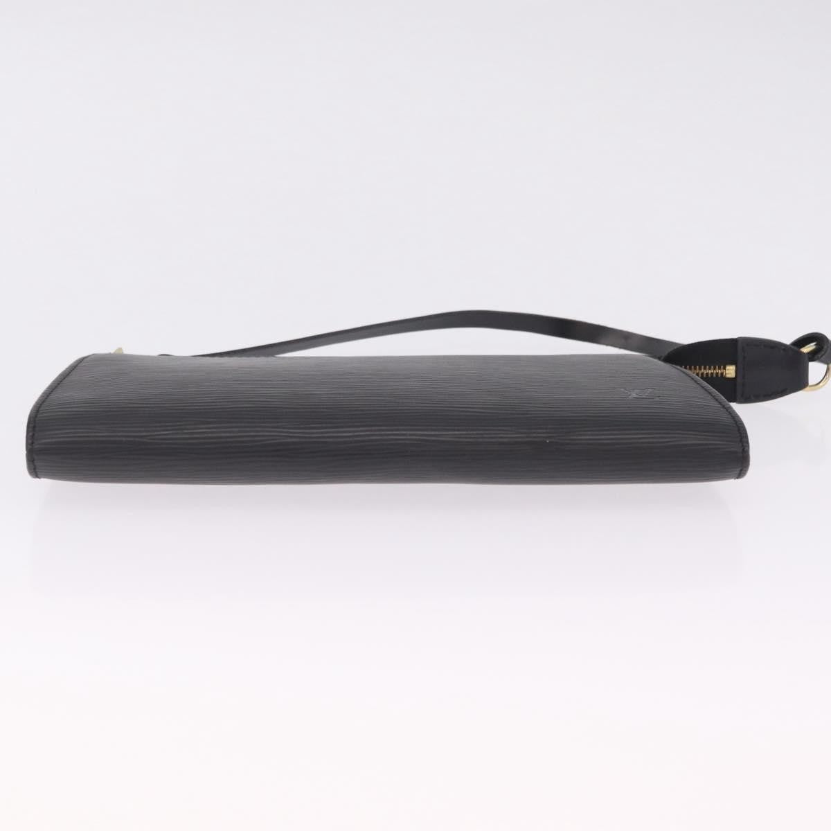 Louis Vuitton Pochette Accessoires Epi Leather Black Leather Clutche & Pouche Bag (Pre-Owned)