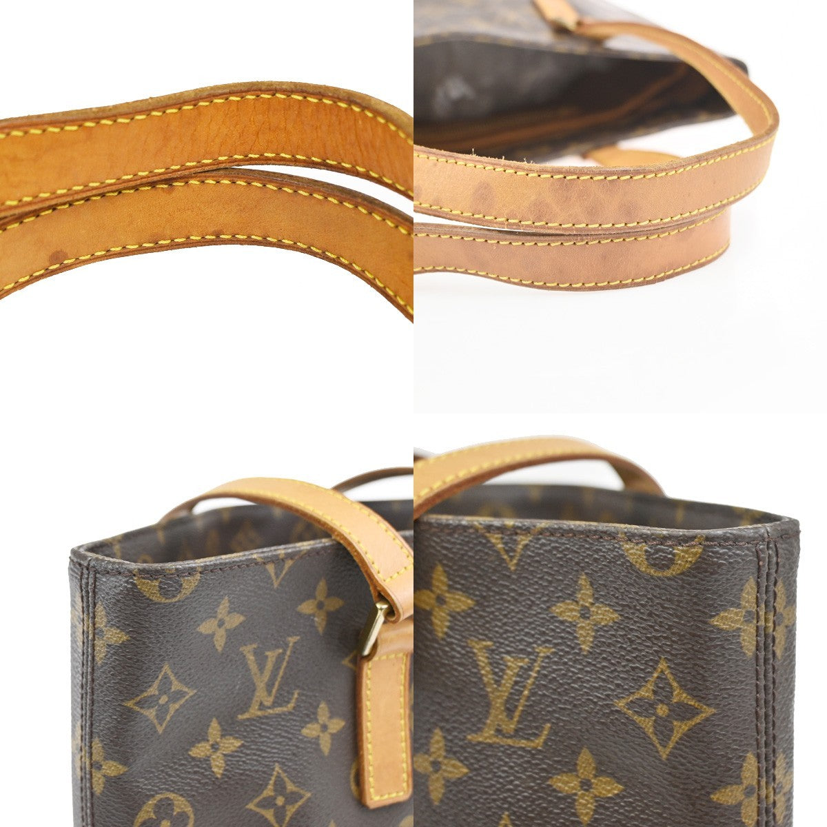 Louis Vuitton Vavin Monogram Brown Canvas Tote Bag Bag (Pre-Owned)