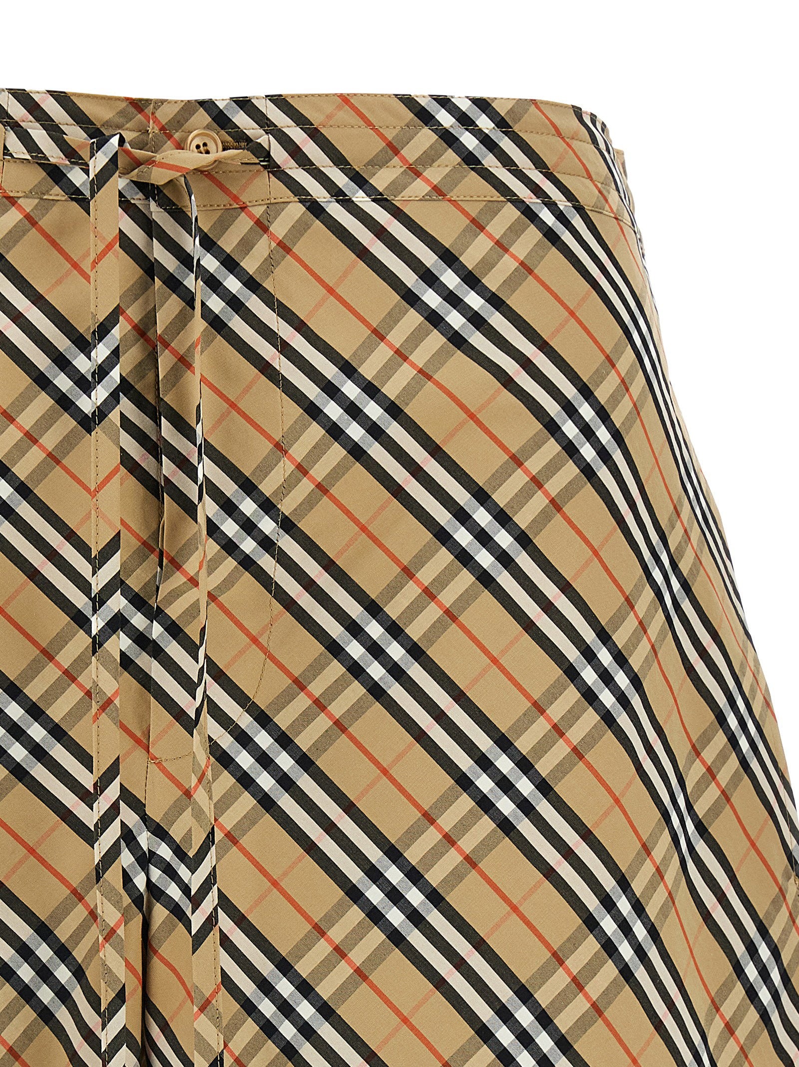 Burberry Women's Check Shorts