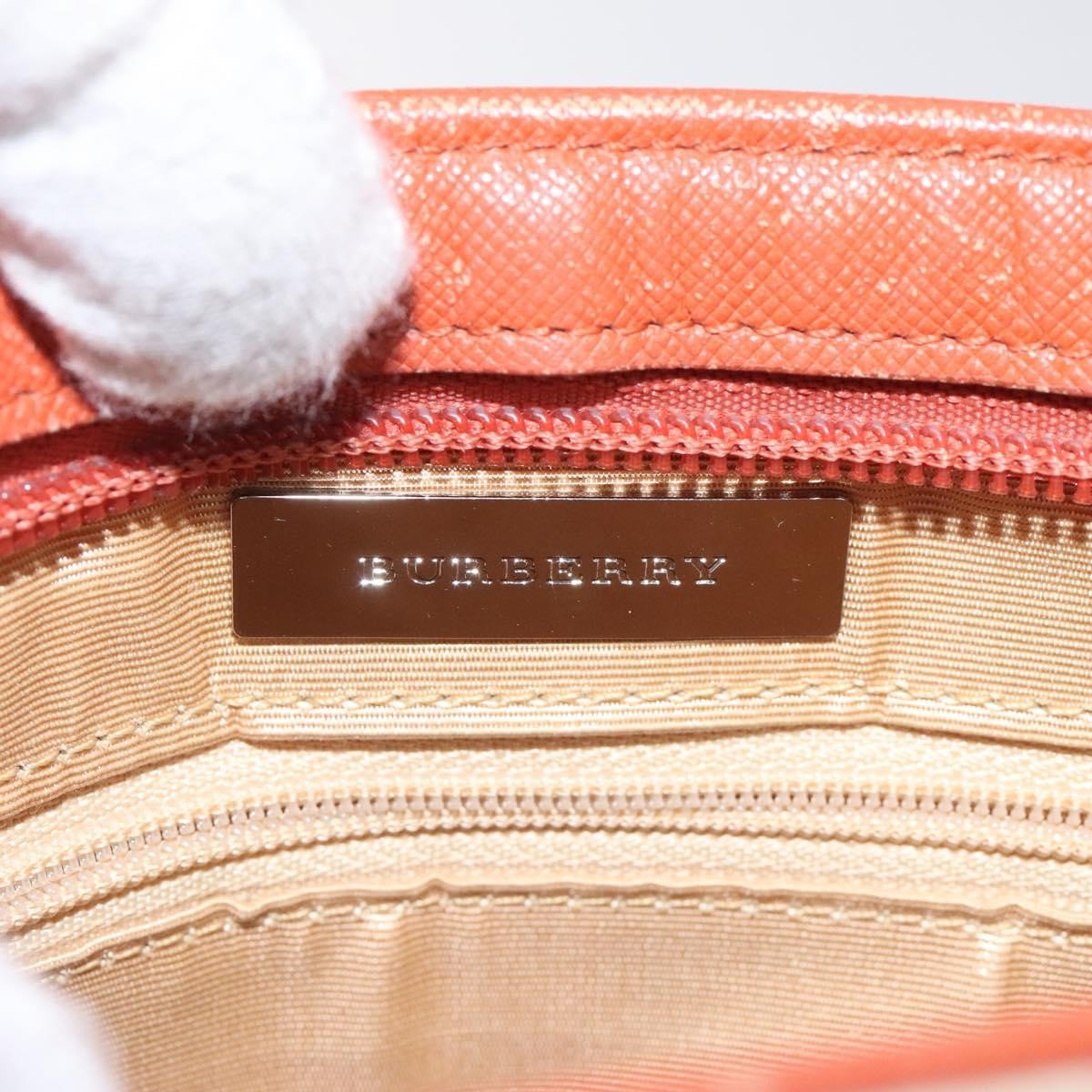 Burberry Nova Check Canvas And Leather Beige Canvas Shoulder Bag Bag (Pre-Owned)