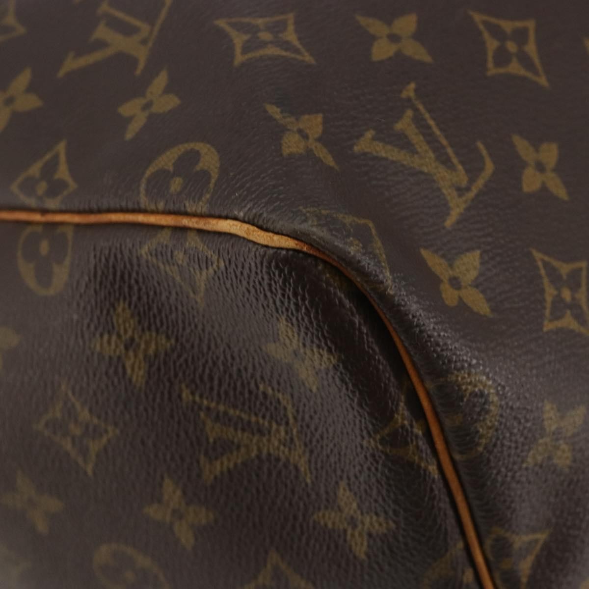 Louis Vuitton Keepall Monogram Canvas Brown Canvas Travel Bag Bag (Pre-Owned)
