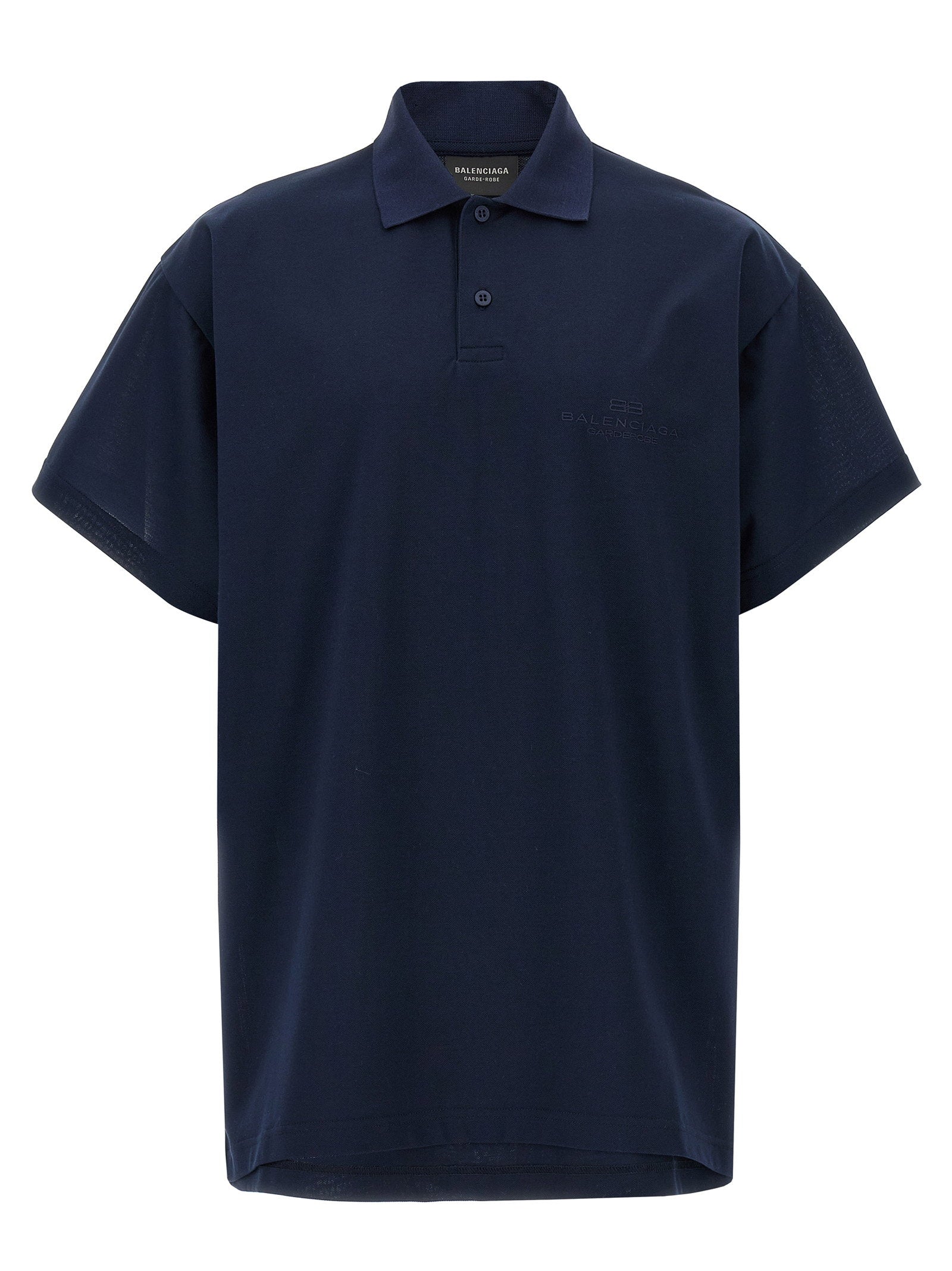Balenciaga Men's Embroidery Polo Shirt