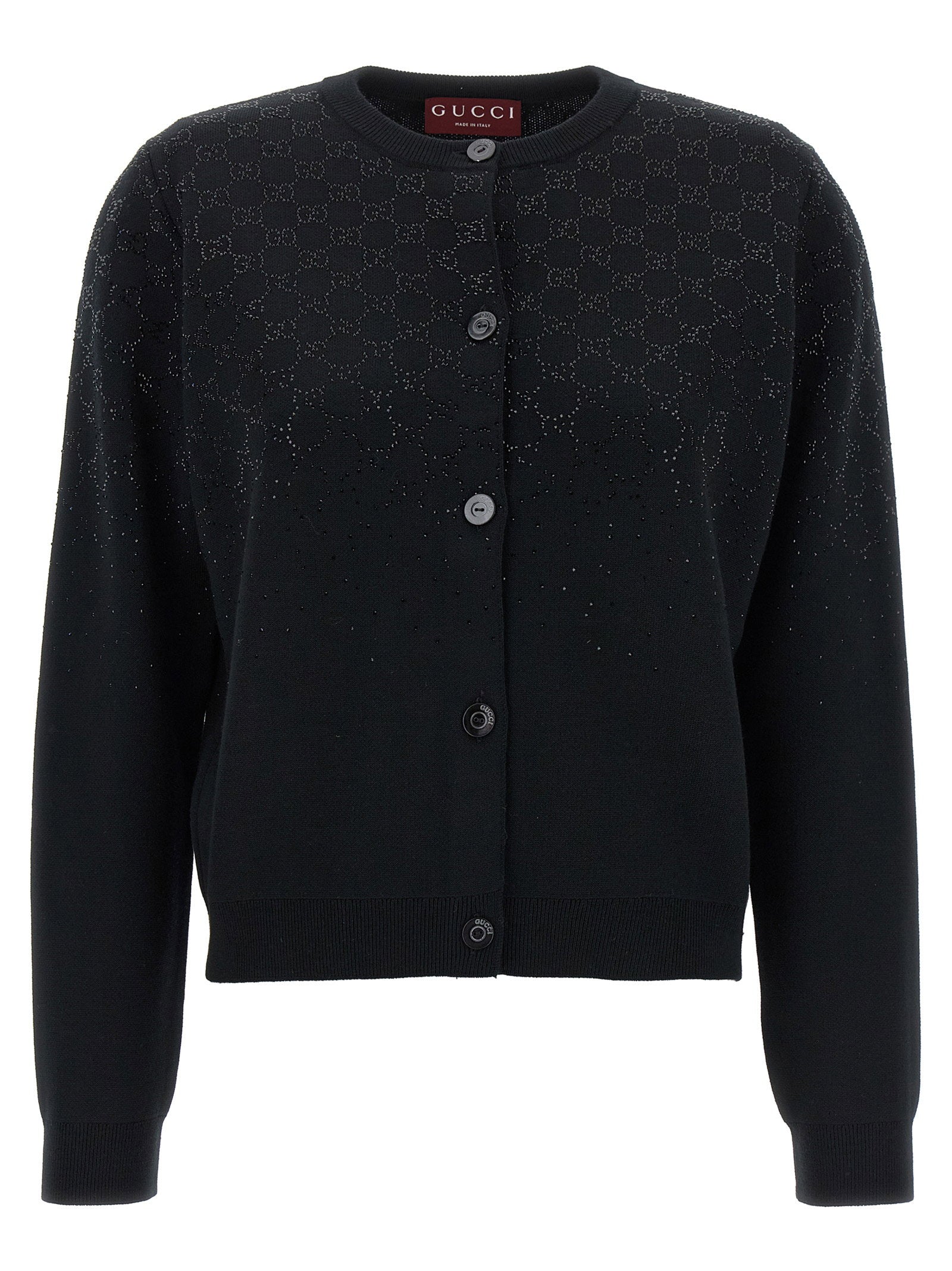 Gucci Women's Gg Crystal Cardigan