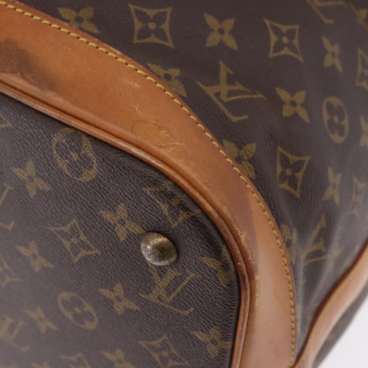 Louis Vuitton Cruiser Monogram Brown Canvas Travel Bag Bag (Pre-Owned)