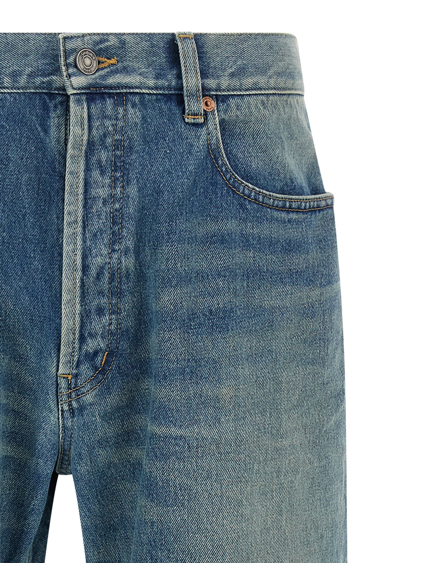 Saint Laurent Men's Mick Jeans