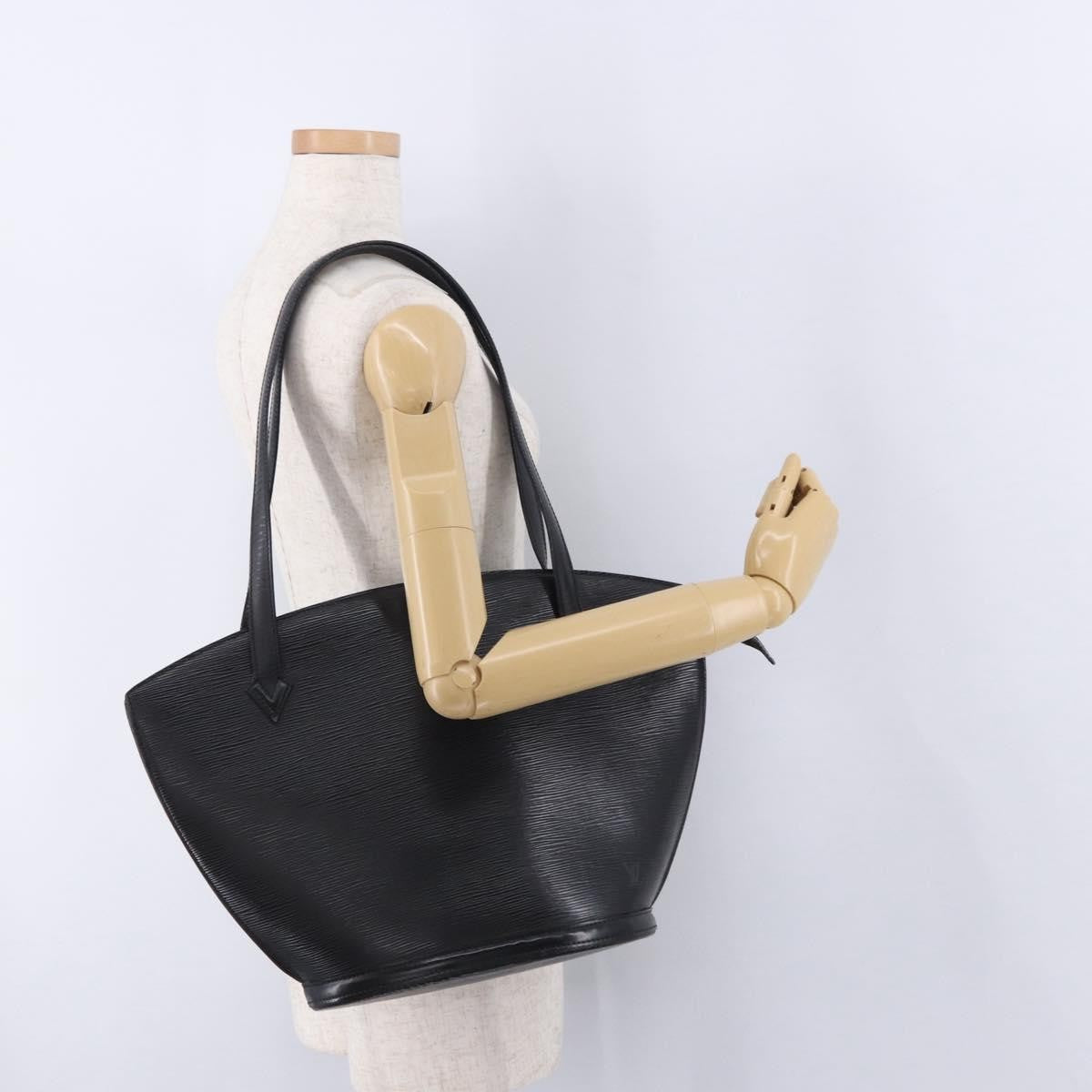 Louis Vuitton Saint Jacques Epi Leather Black Leather Shoulder Bag Bag (Pre-Owned)