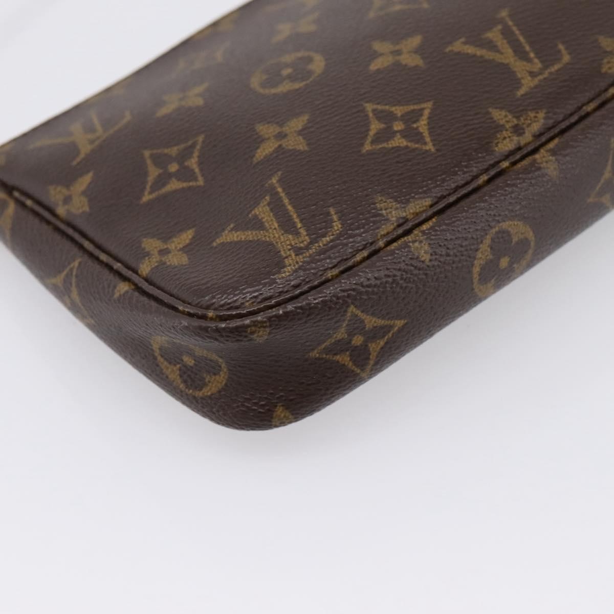 Louis Vuitton Pochette Accessoires Nm Monogram Canvas Brown Canvas Clutche & Pouche Bag (Pre-Owned)