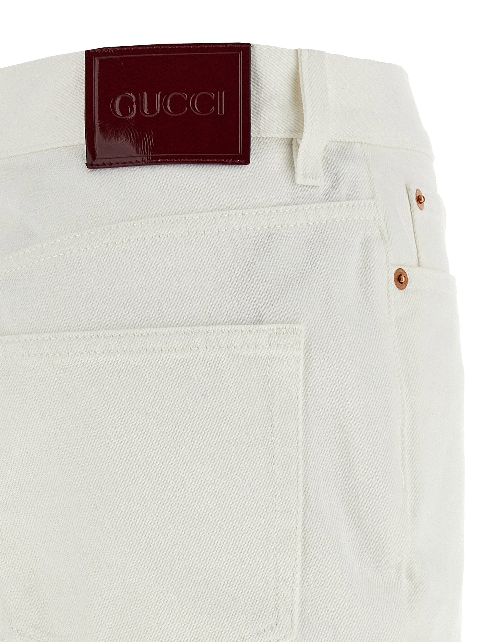 Gucci Women's Cropped Jeans
