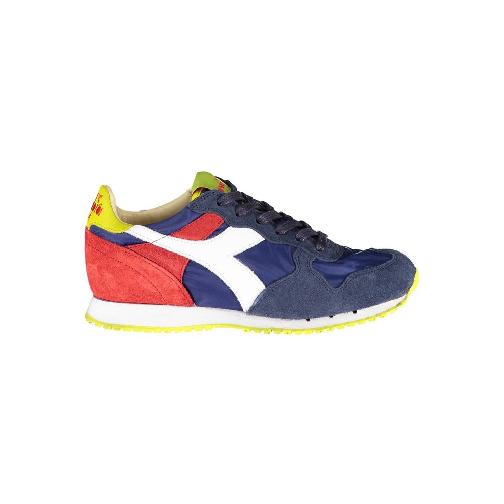 Diadora Blue Leather Women Women's Sneaker