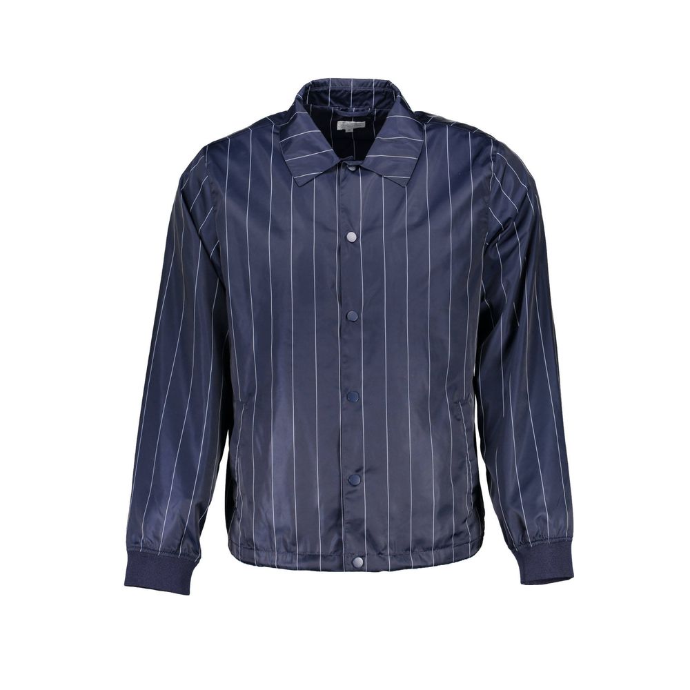 Gant Blue Polyester Men's Men's Jacket