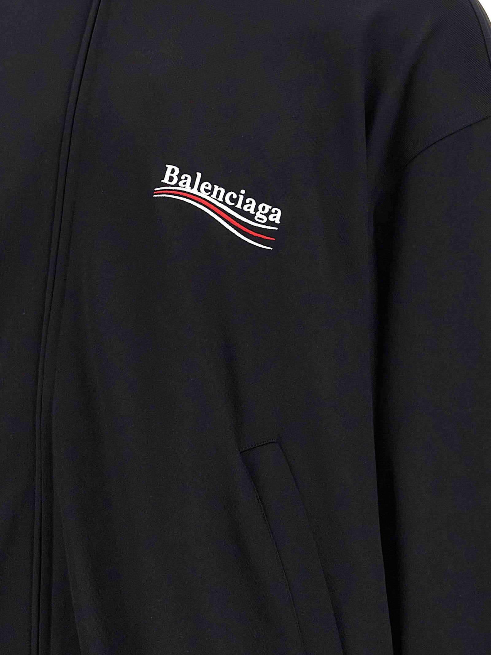 Balenciaga Men's Logo Embroidery Sweatshirt