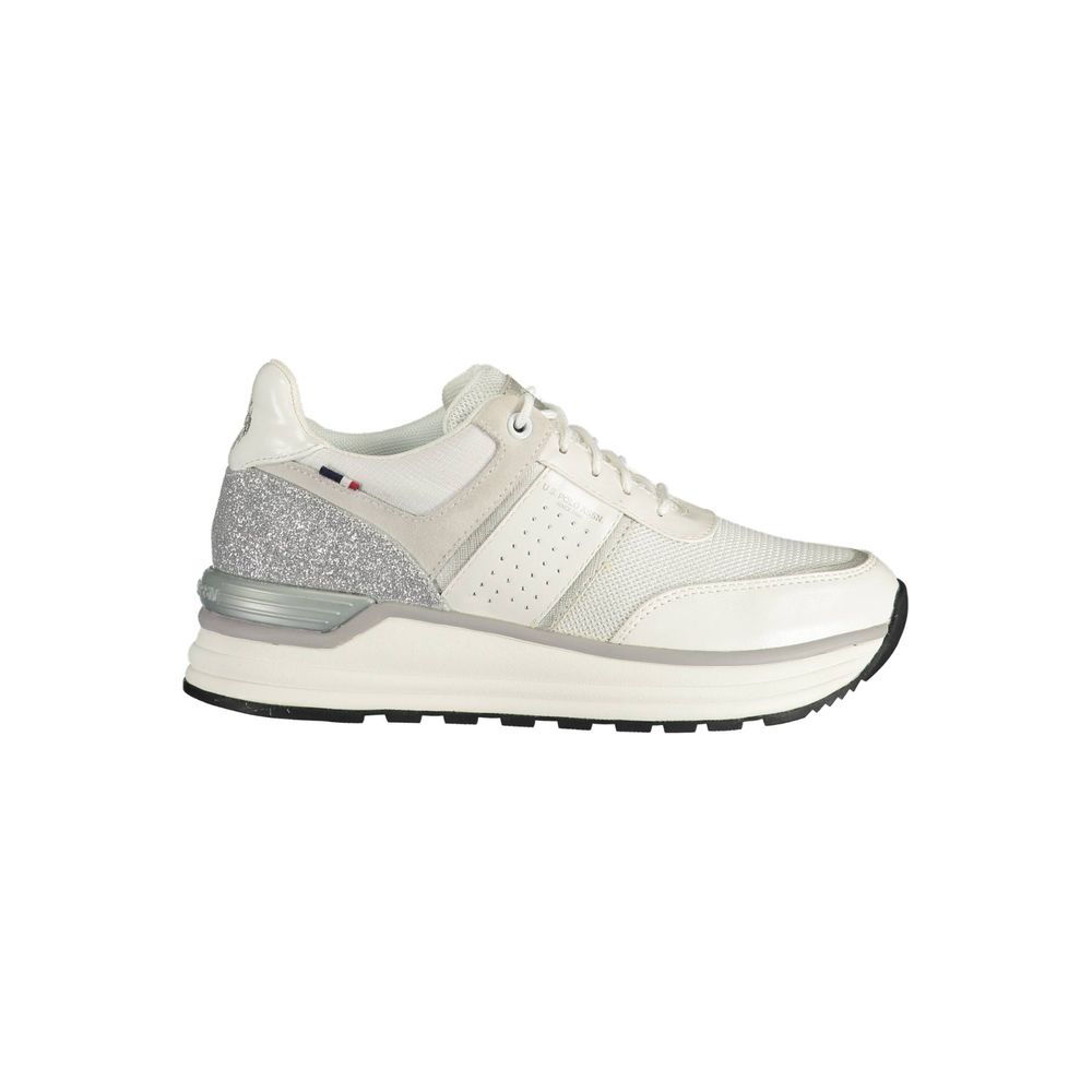 U.S. POLO ASSN. Bianco Eco Suede Women Women's Sneaker