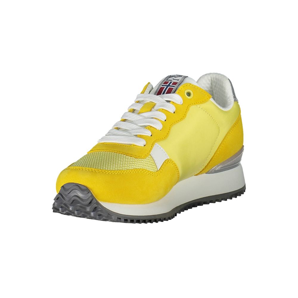 Napapijri Yellow Polyester Women's Sneaker