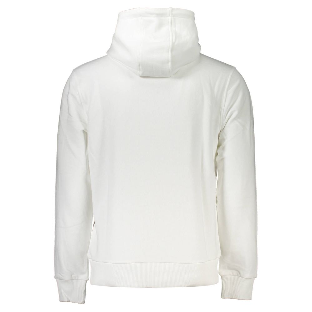 Cavalli Class White Cotton Men Men's Sweatshirt